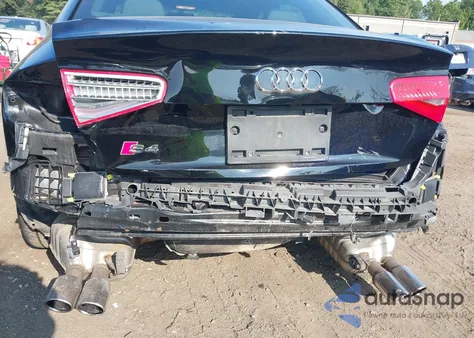 2016 Audi S4 3.0T Premium Plus z USA, uszkodzony, nr VIN WAUDGAFL4GA000489